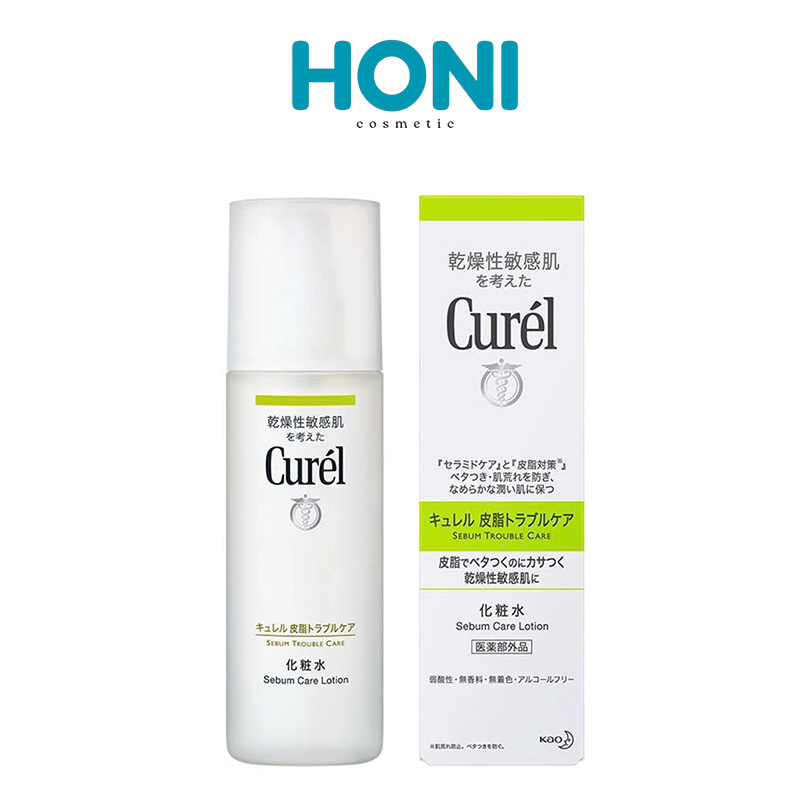 Lotion Dưỡng Curél Sebum Trouble Care Sebum Care Lotion Dành Cho Da Dầu 150Ml - DDFACE131
