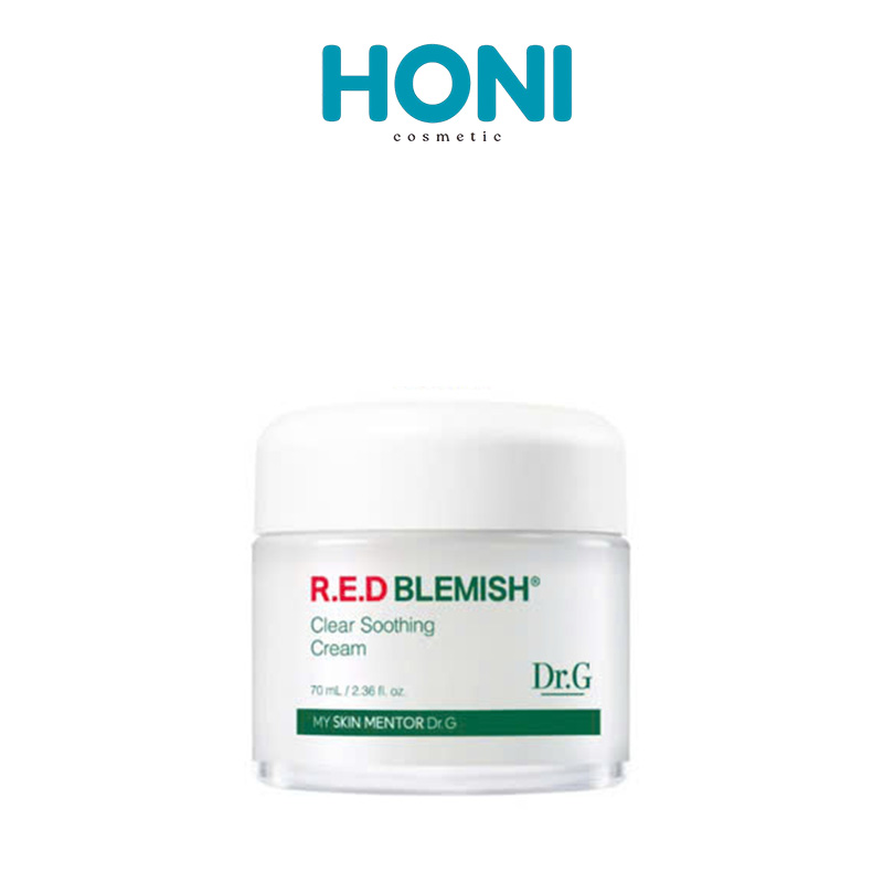 Kem Dưỡng Dr.G RED Blemish Cấp Ẩm Và Phục Hồi Sâu Cho Da Dầu Hũ 70ml - DDFACE208
