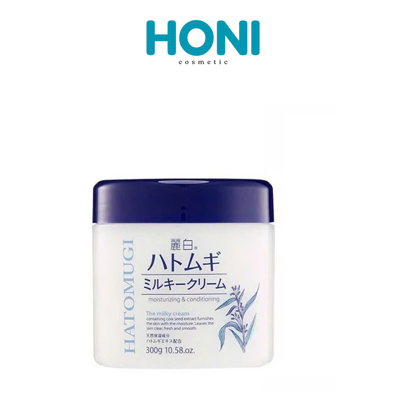Kem Face Cấp Ẩm Làm Sáng Da Hatomugi The Milky Cream 300G - DDFACE119