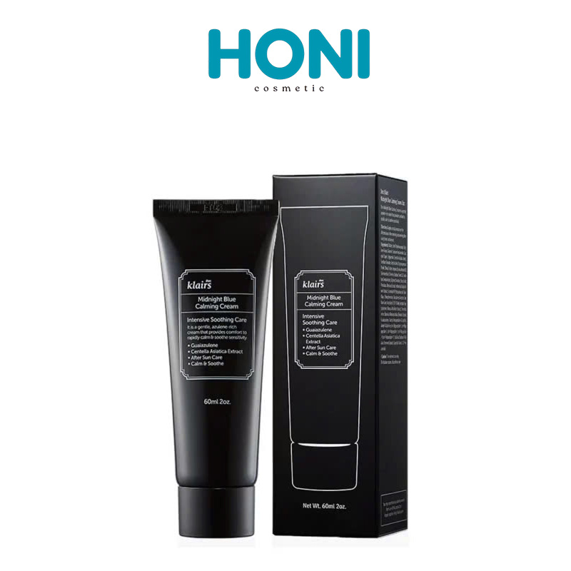 Kem Dưỡng Klairs Midnight Blue Calming Cream Dear Làm Dịu Và Giúp Phục Hồi Da 60Ml - DDFACE273