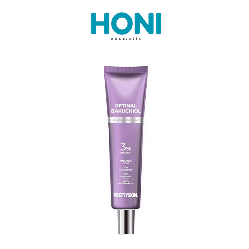 Kem Face Prettyskin Retinal bakuchiol 3% Chống Lão Hóa, Dưỡng Da Săn Chắc 30ML - DDFACE309