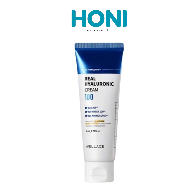 Kem Dưỡng Wellage Real Hyaluronic Cream Cấp Ẩm Tầng Sâu 50ml - DDFACE22