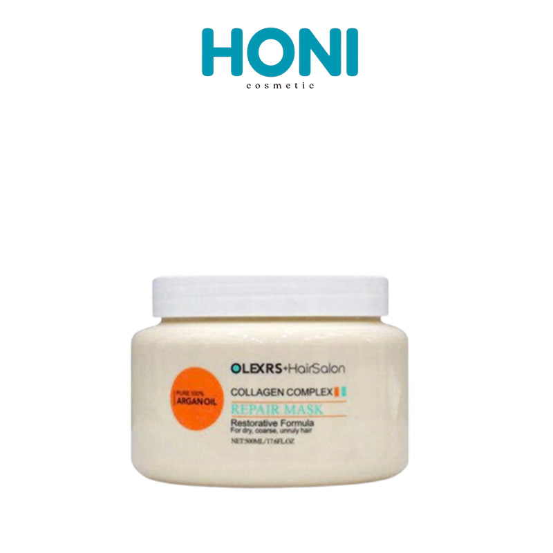 Kem Ủ Tóc Olexrs Hair Salon Collagen Complex Phục Hồi Siêu Mượt 500Ml - CSHAIR33