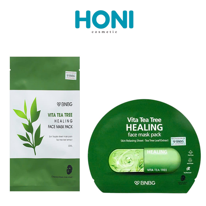 Mặt Nạ Bnbg Vita Tea Tree Cho Da Mụn Lẻ 5 Miếng - MNFACE119