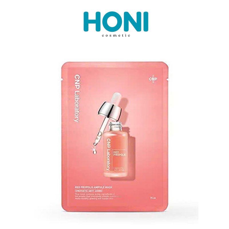 Mặt Nạ Keo Ong Cnp Laboratory Ampoule Mask 5 Miếng Chống Lão Hoá, Nâng Cơ, Giảm Nhăn - MNFACE197