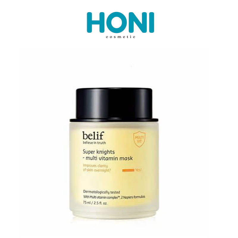 Mặt Nạ Ngủ Belif Multi Vitamin Mask Dưỡng Ẩm Và Phục Hồi Da Chuyên Sâu 75Ml - MNFACE137