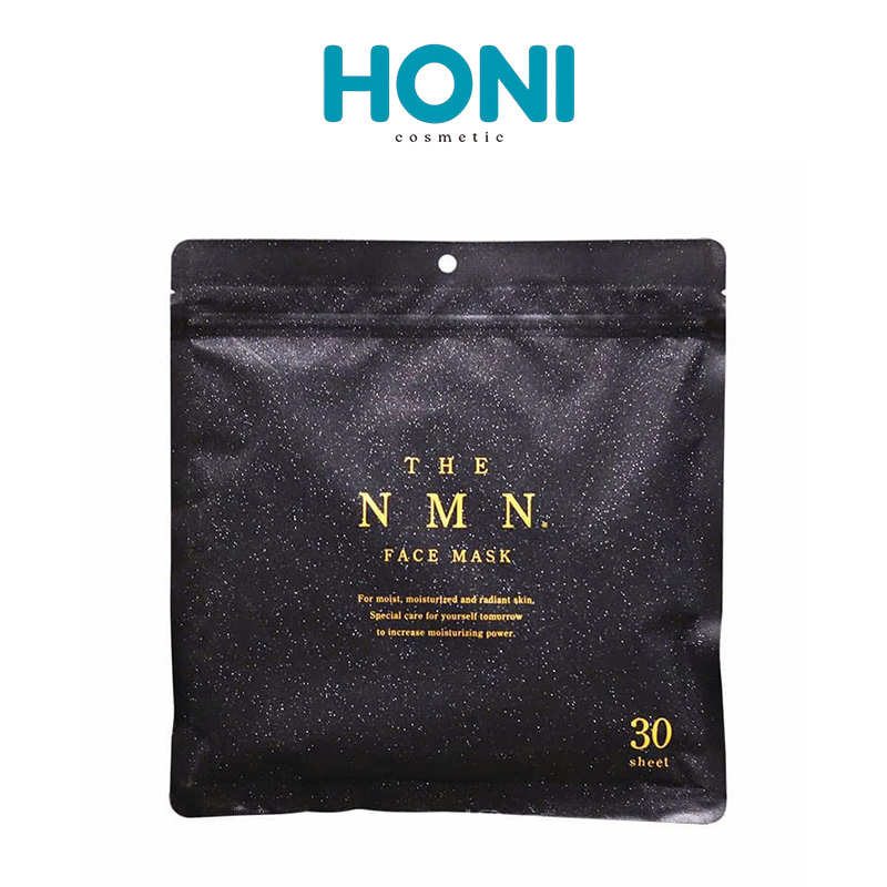 Mặt Nạ Nmn Face Mask Trẻ Hóa, Cấp Ẩm Chuyên Sâu Face Mask Chống Lão Hóa Da 30M Đen - MN3