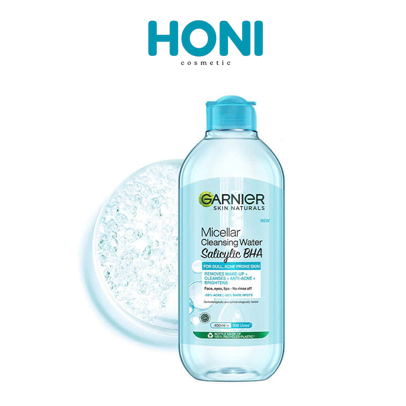 Nước Tẩy Trang Garnier 400Ml Dành Cho Da Dầu Và Mụn - Xanh - LSDM68