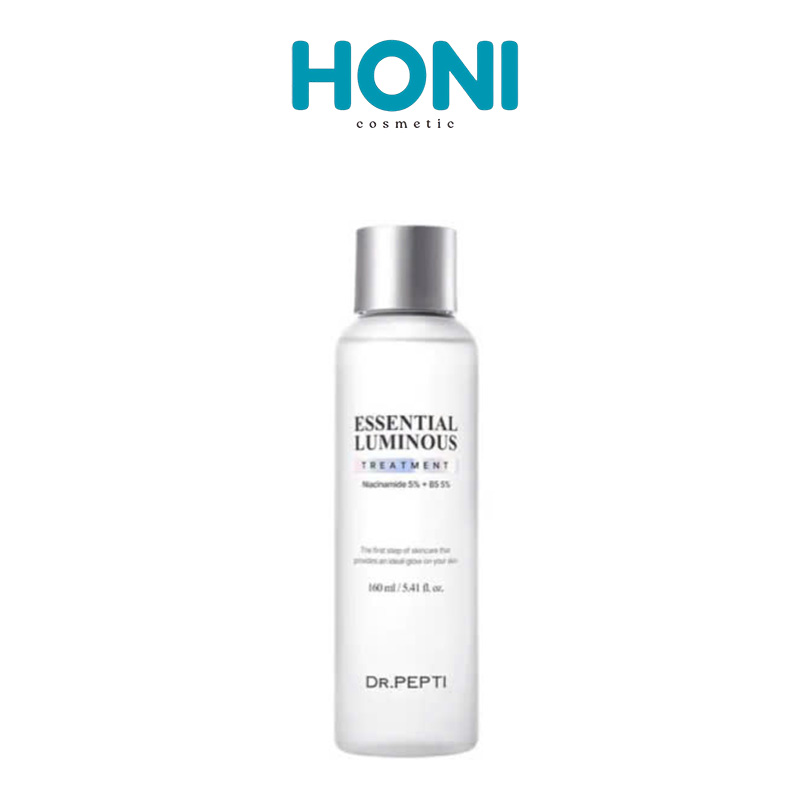 Nước Thần Dr.Pepti Essential Luminous Treatment Dưỡng Sáng, Cung Cấp Độ Ẩm Phù Hợp Cho Mọi Loại Da 160Ml - DDFACE199