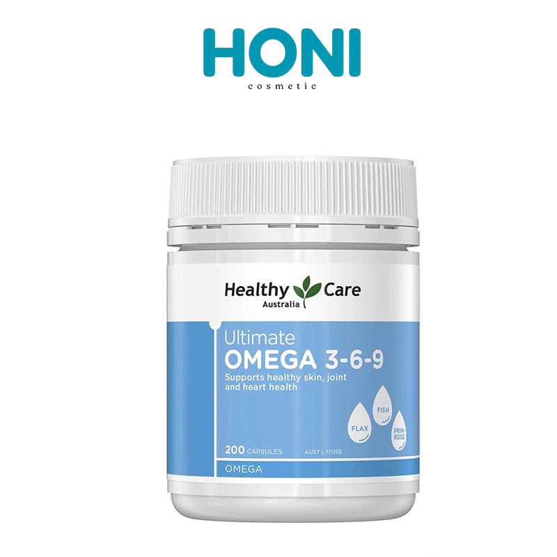 Viên Uống Healthy Care Ultimate Omega369 Ultimate Hỗ Trợ Tim Mạch Và Huyết Áp 200 Viên-0