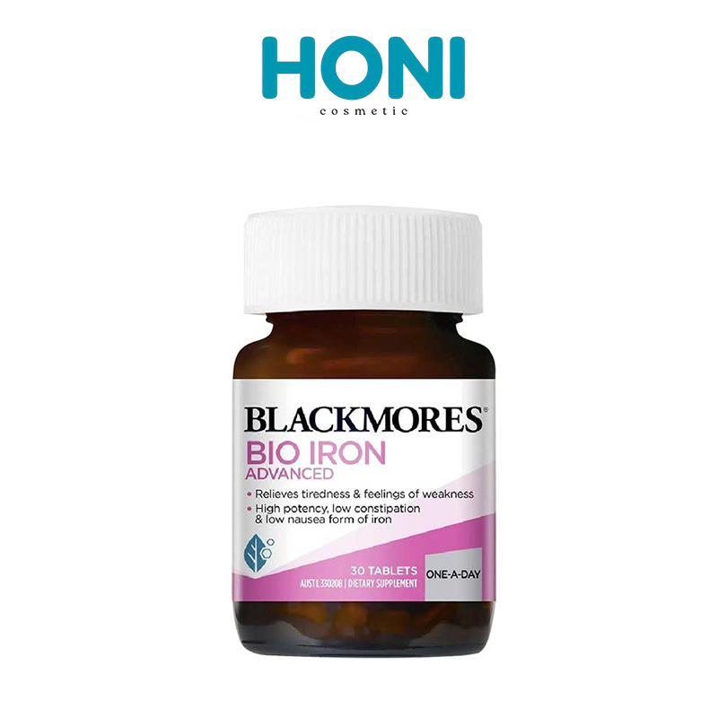 Viên Uống Blackmore Bổ Sung Sắt Ngăn Ngừa Thiếu Máu 30V - VTM6