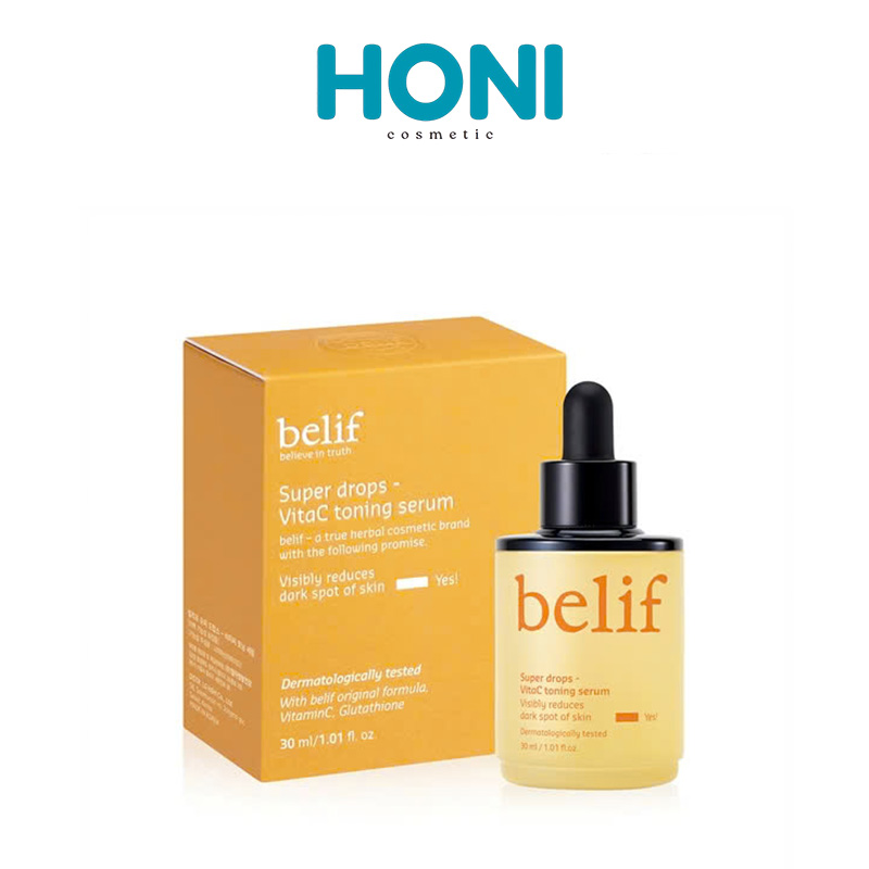 Tinh Chất Belif Super Drops Peptide Firming Căng Bóng, Săn Chắc & Chống Lão Hóa 30Ml Vàng - DDFACE336