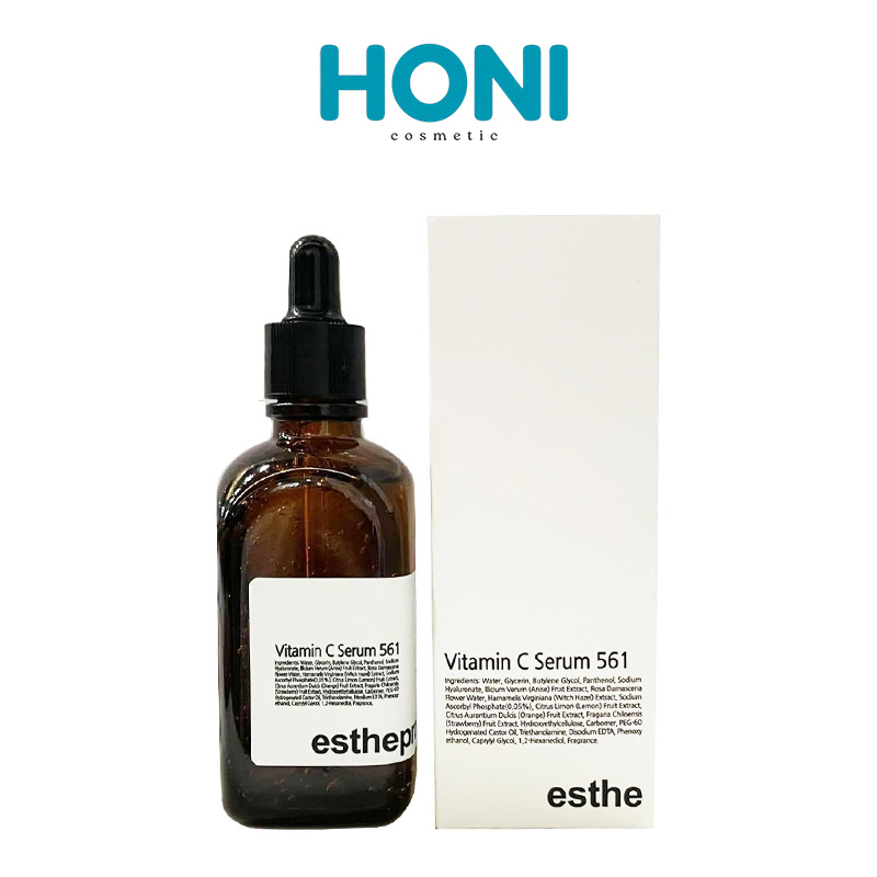 Serum Esthepro Vitamin C 561 Dưỡng Sáng Da, Mờ Thâm, Ngừa Lão Hóa 100ml - DDFACE18