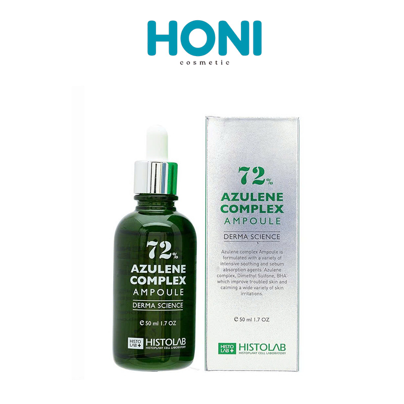 Serum Histolab 72% Azulene Complex Ampoule Derma Science Trị mụn 50Ml - SERUM37