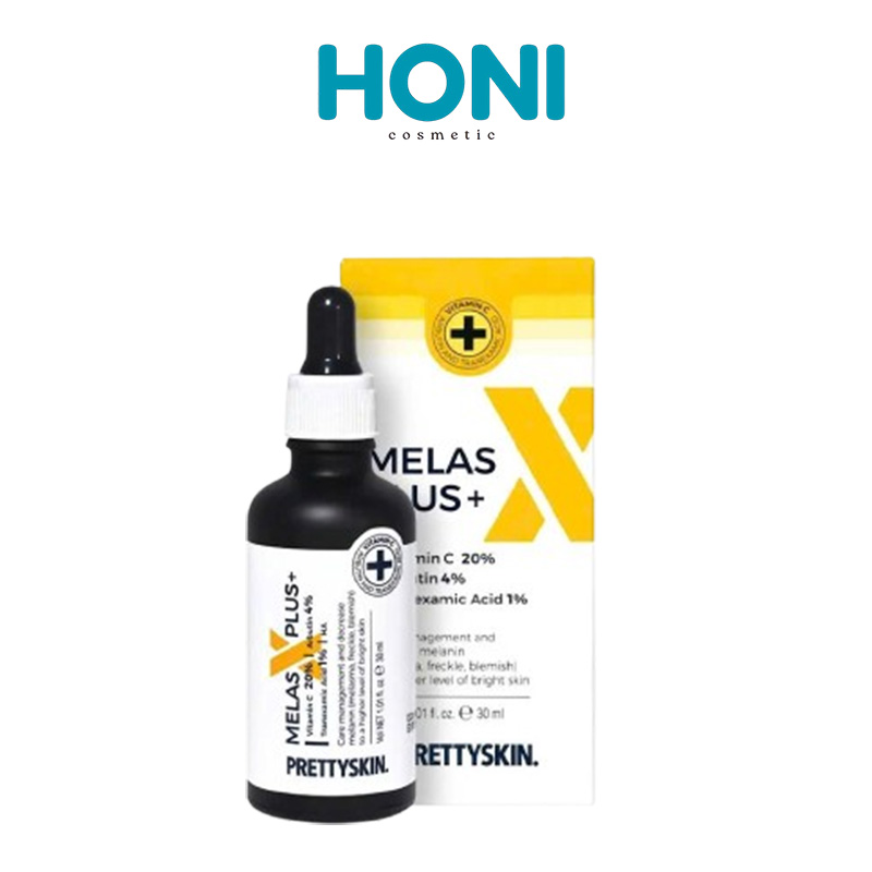 Serum Prettyskin Melas X Plus Dưỡng Trắng, Mờ Nám 30ML - DDFACE181