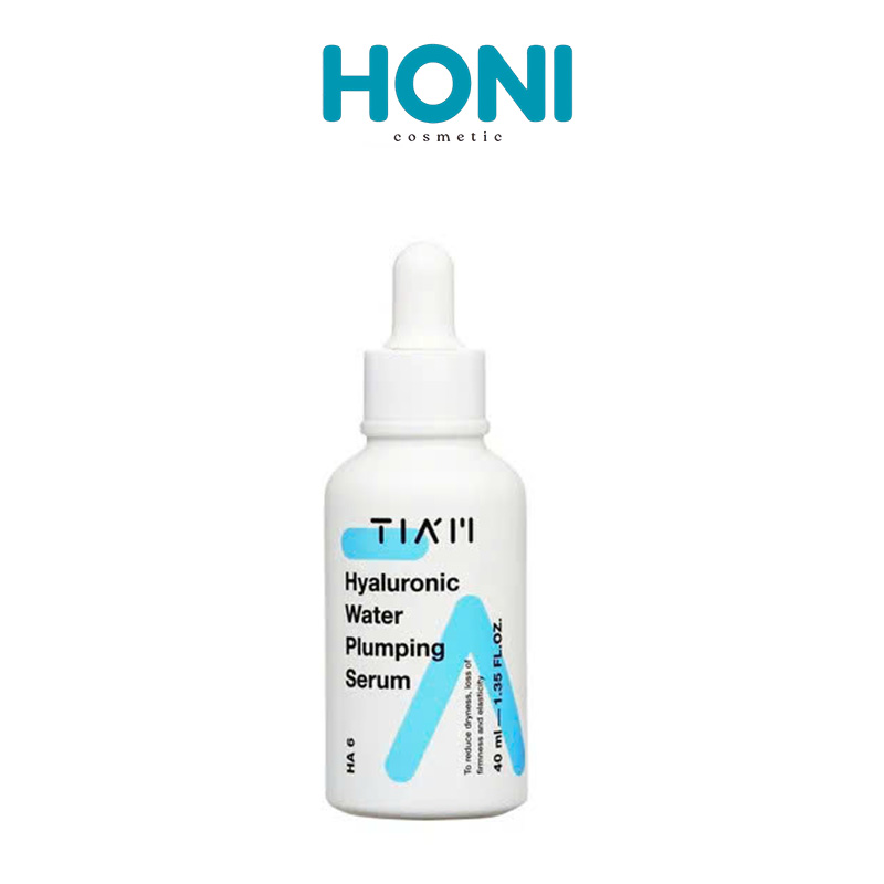 Serum Tiam Hyaluronic Water Plumping Dưỡng Ẩm, Cấp Nước, Phục Hồi Da 40Ml - DDFACE259