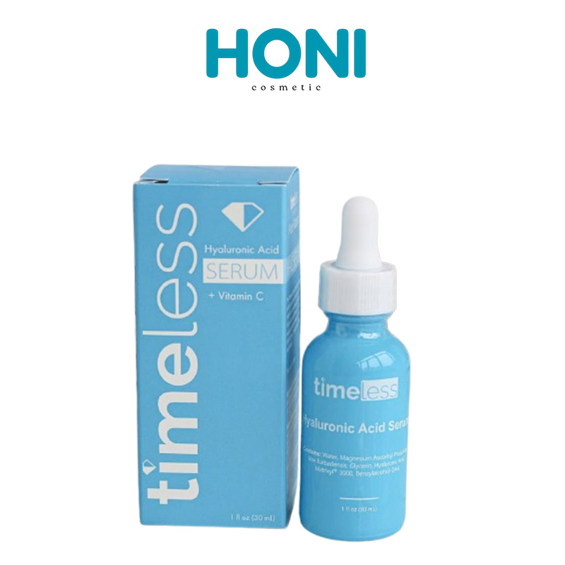 Serum Timeless Ha + Vitamin C Cấp Ẩm, Làm Sáng Da 30Ml-0