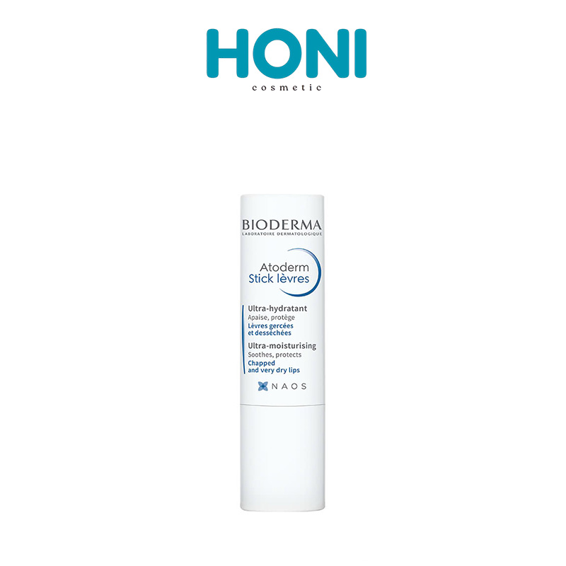 Son Dưỡng Bioderma Atoderm Stick Levres Làm Dịu Môi Khô, Nứt Nẻ 4G - CSLIP9