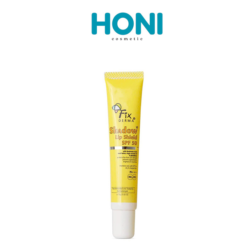 Son Dưỡng Môi Fixderma Shadow Lip Shield Spf 50 Bảo Vệ, Dưỡng Ẩm Môi 15G - CSLIP24