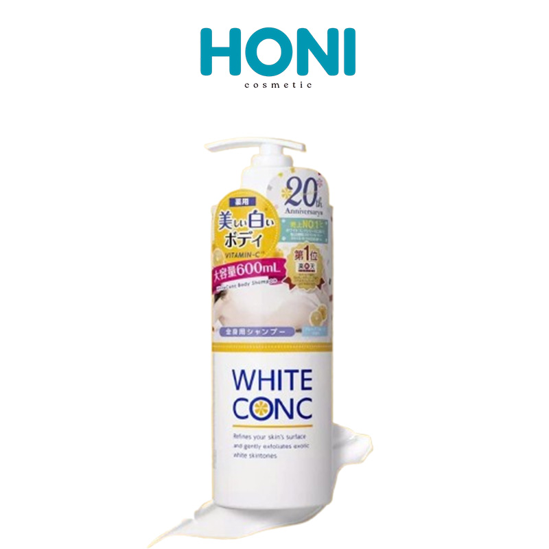 Sữa Tắm White Conc Body Shampoo Trắng Da, Dưỡng Ẩm 600ML - CSBODY52