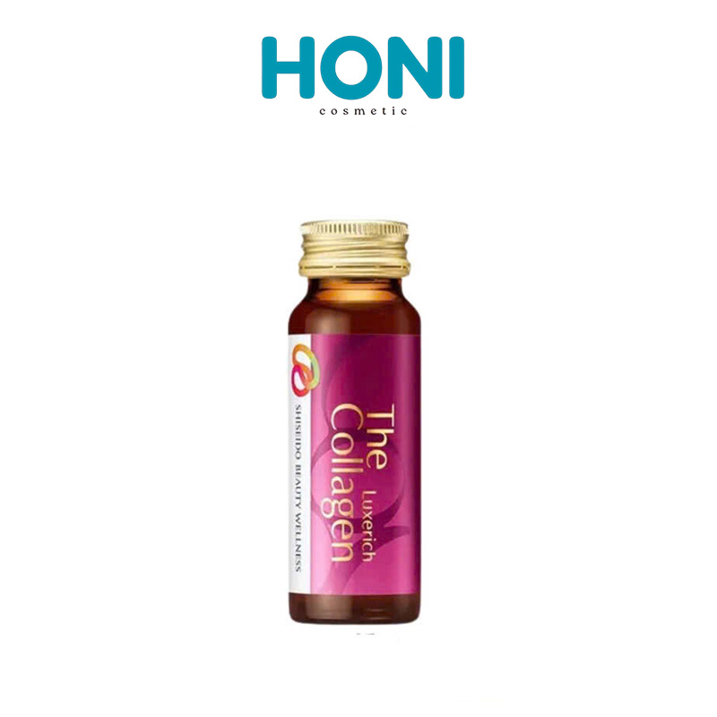 The Collagen Shiseido Luxerich Tăng Cường Độ Đàn Hồi, Cải Thiện Làn Da Dạng Nước 10chai*50ML - HTLĐ75