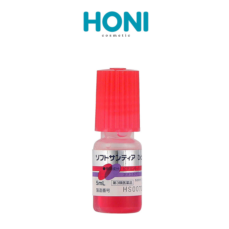 Thuốc Nhỏ Mắt Santen Soft Santear Giảm Mỏi Mắt 5Ml Hộp 4 Chai - CSEYE19