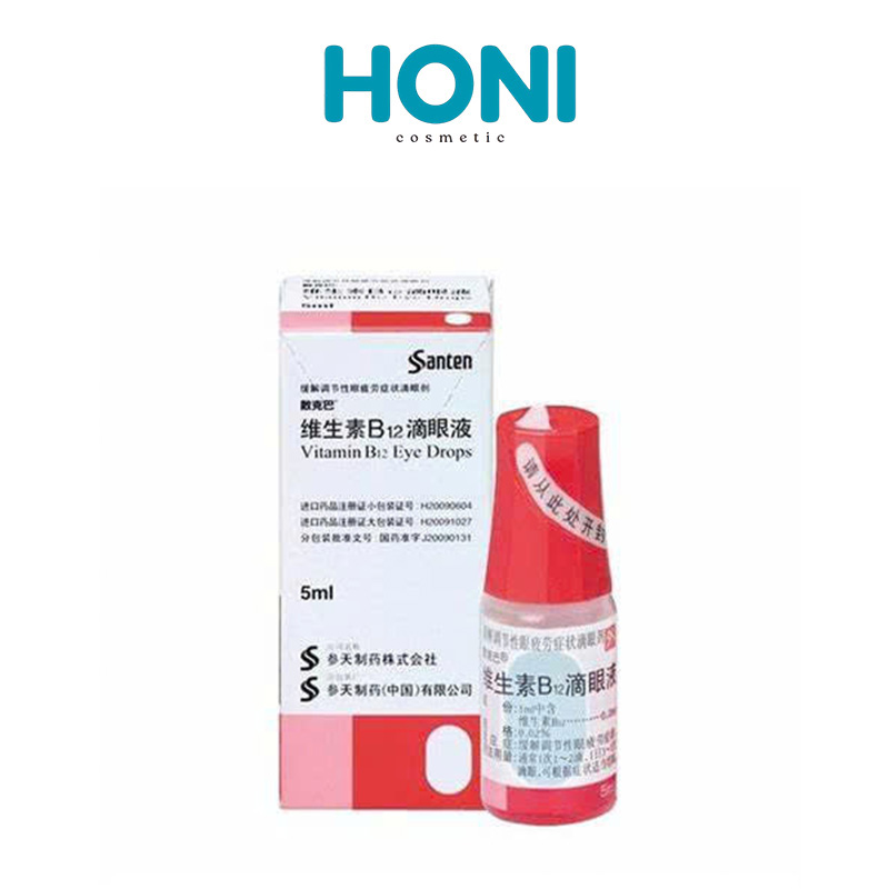 Thuốc Nhỏ Mắt Sancoba Santen Giảm Mỏi Mắt 5Ml Hộp 10Chai-0