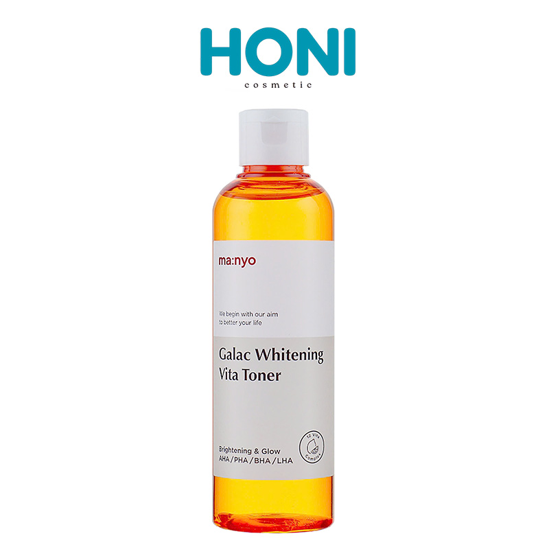 Toner Manyo Galac Whitening Vita Làm Sáng Da Thu Nhỏ Lỗ Chân Lông 210ML - DDFACE220