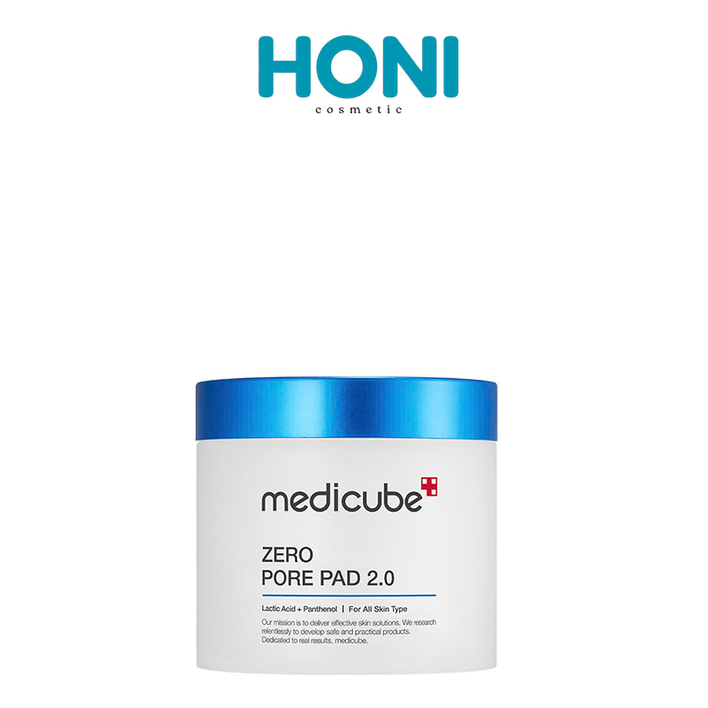 Toner Pad Medicube Tẩy Da Chết, Làm Sạch Sâu, Se Khít Lỗ Chân Lông Zero Pore 70M - DDFACE342