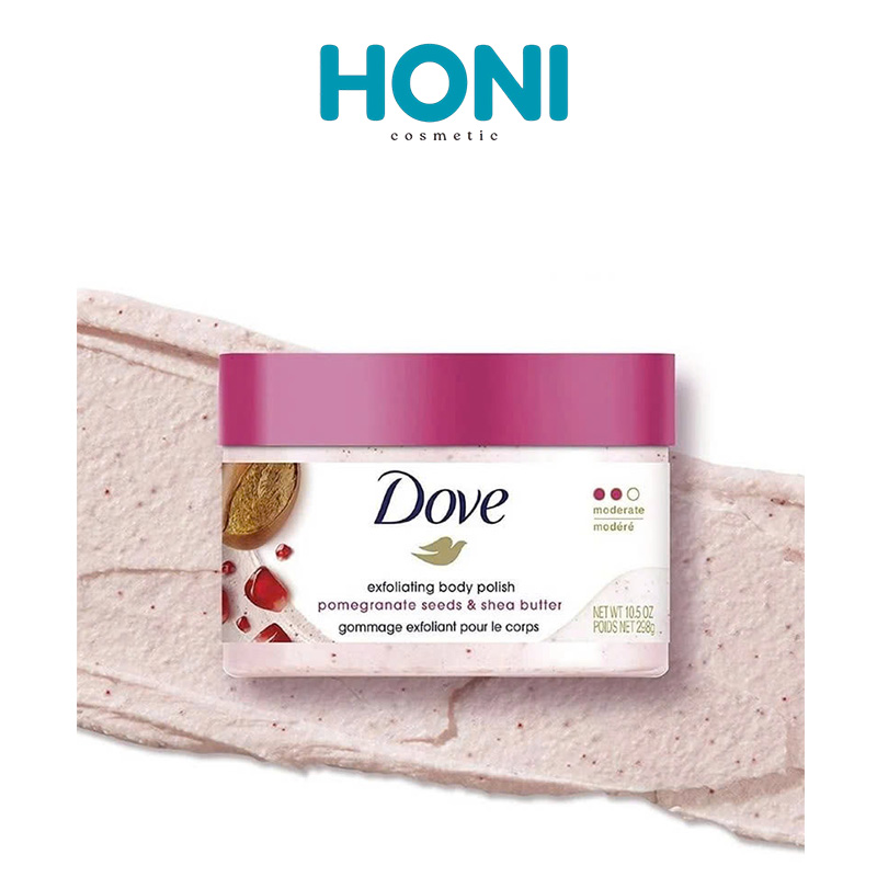 Tẩy Tế Bào Chết Body Dove Lựu Đỏ 298G - CSBODY8