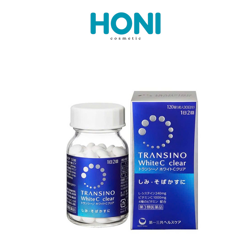 Viên Uống Transino White C Trắng Da Trị Nám  120V - HTLĐ56