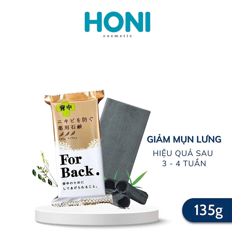 Xà Phòng Pelican For Back Medicated Làm Giảm Mụn Lưng 135G - CSBODY15