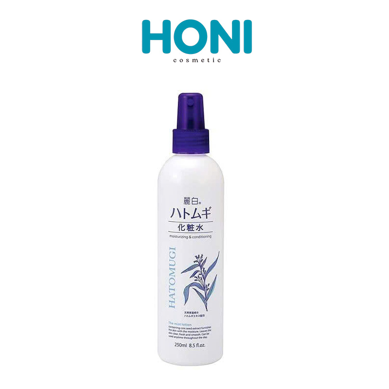 Xịt Khoáng Hatomugi Ý Dĩ Dưỡng Ẩm, Sáng Da 250Ml-0
