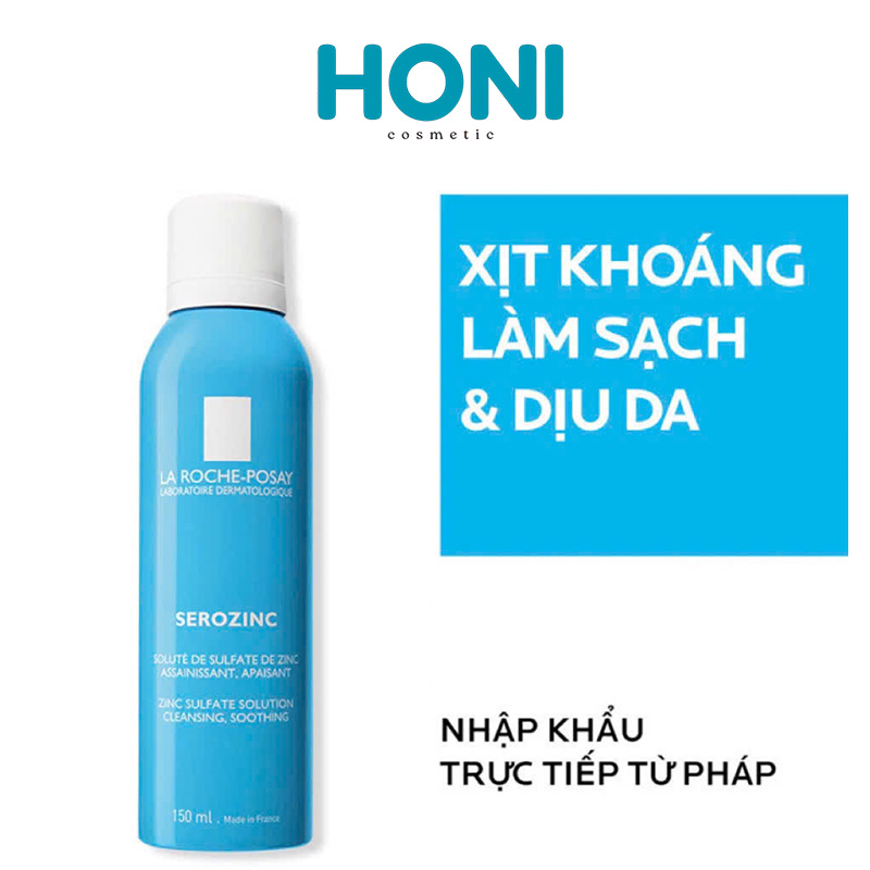 Xịt Khoáng Laroche Posay Serozinc Làm Dịu Và Bảo Vệ Da Dầu Mụn 150ml - DDFACE151